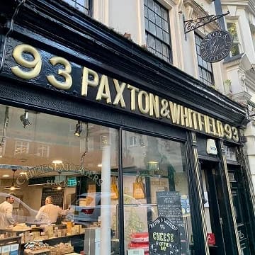 【英国チーズの老舗】PAXTON&WHITFIELD イギリスチーズの専門店 パクストン＆ウィットフィールド