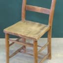 チャーチチェア｜エルム材・1920年代 教会の椅子