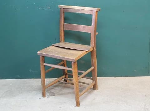 チャーチチェア｜エルム材・1920年代 教会由来の名作椅子