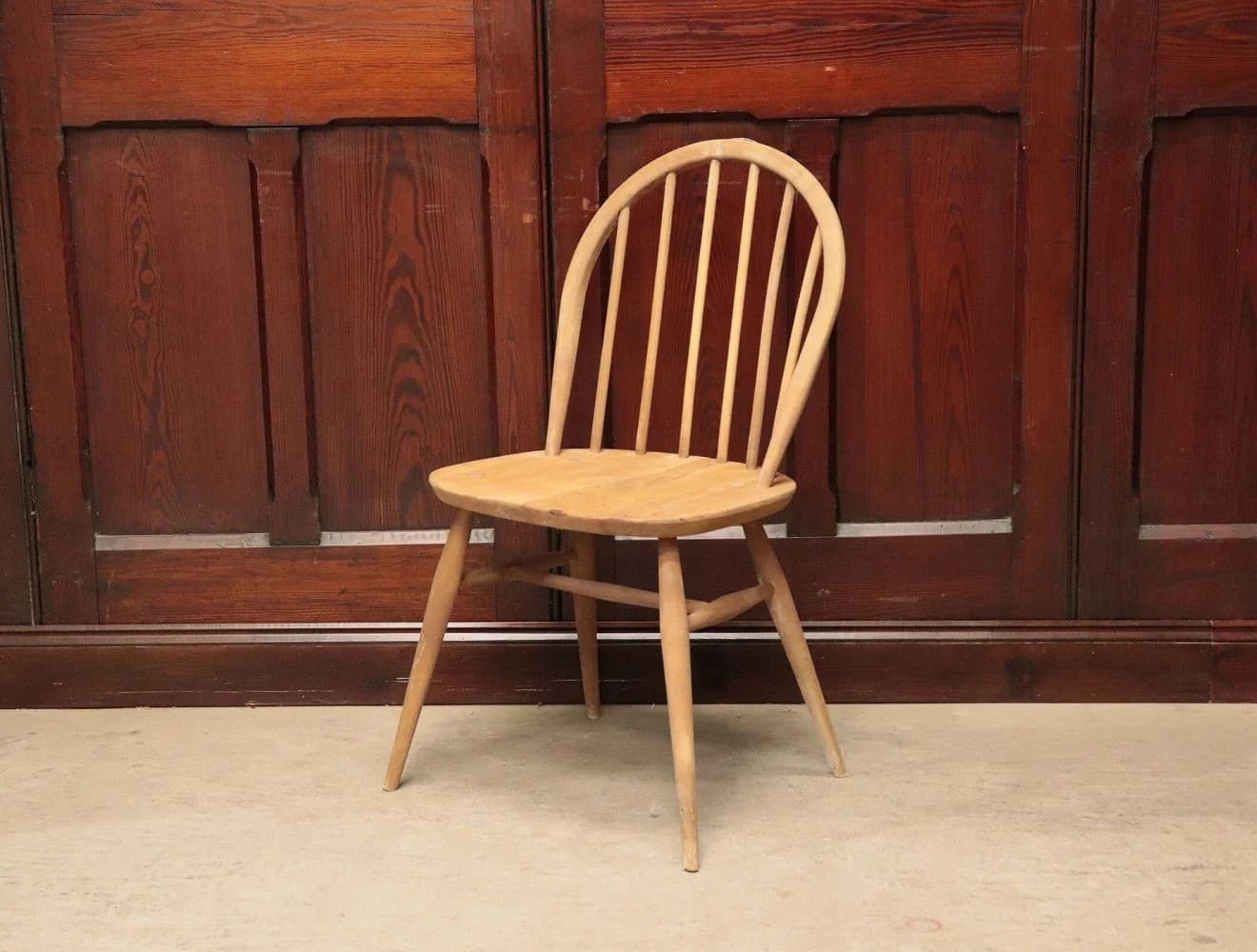フープバックチェア|エルム・ブナ材・1960年代 スポークバック ERCOL(アーコール)
