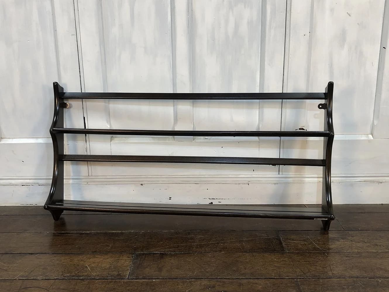 ウォールシェルフ|エルム材・1930年代 3段プレートラック ERCOL(アーコール)