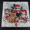 クリスマスcat ペーパーナプキン