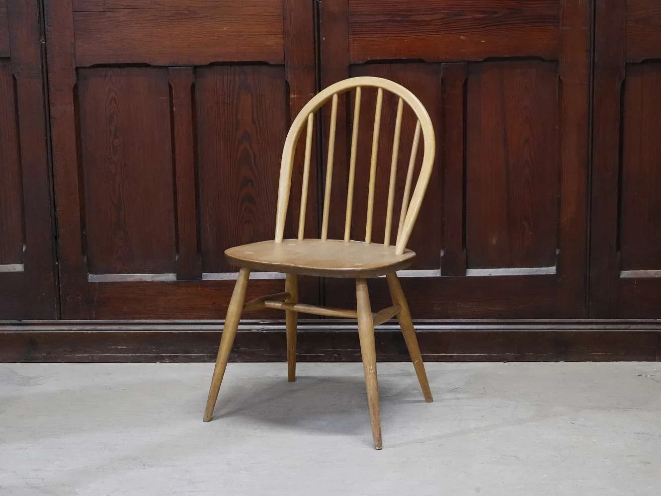 フープバックチェア|ブナ材・エルム材・1960年代 ウィンザースタイル ERCOL(アーコール)