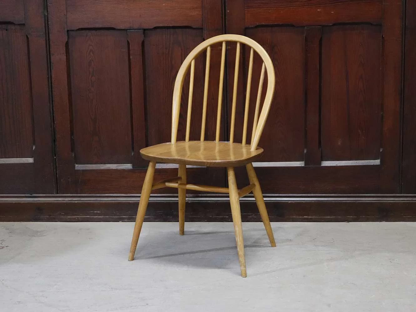 フープバックチェア｜ブナ材・エルム材・1960年代 ウィンザースタイル ERCOL（アーコール）