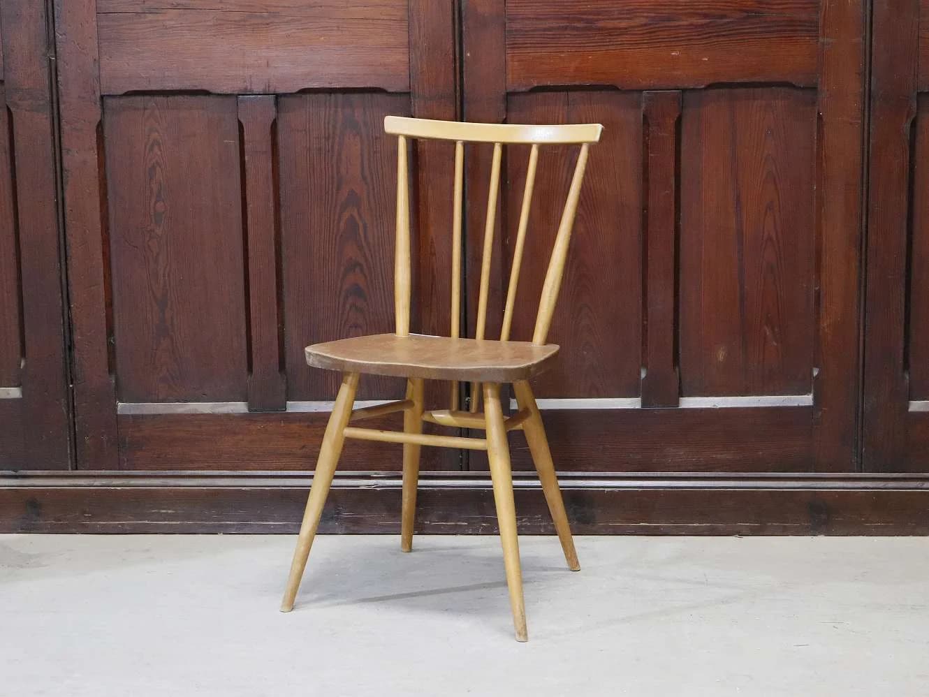ハイスティックバックチェア|ブナ材・エルム材・1960年代 ハイバック ERCOL(アーコール)