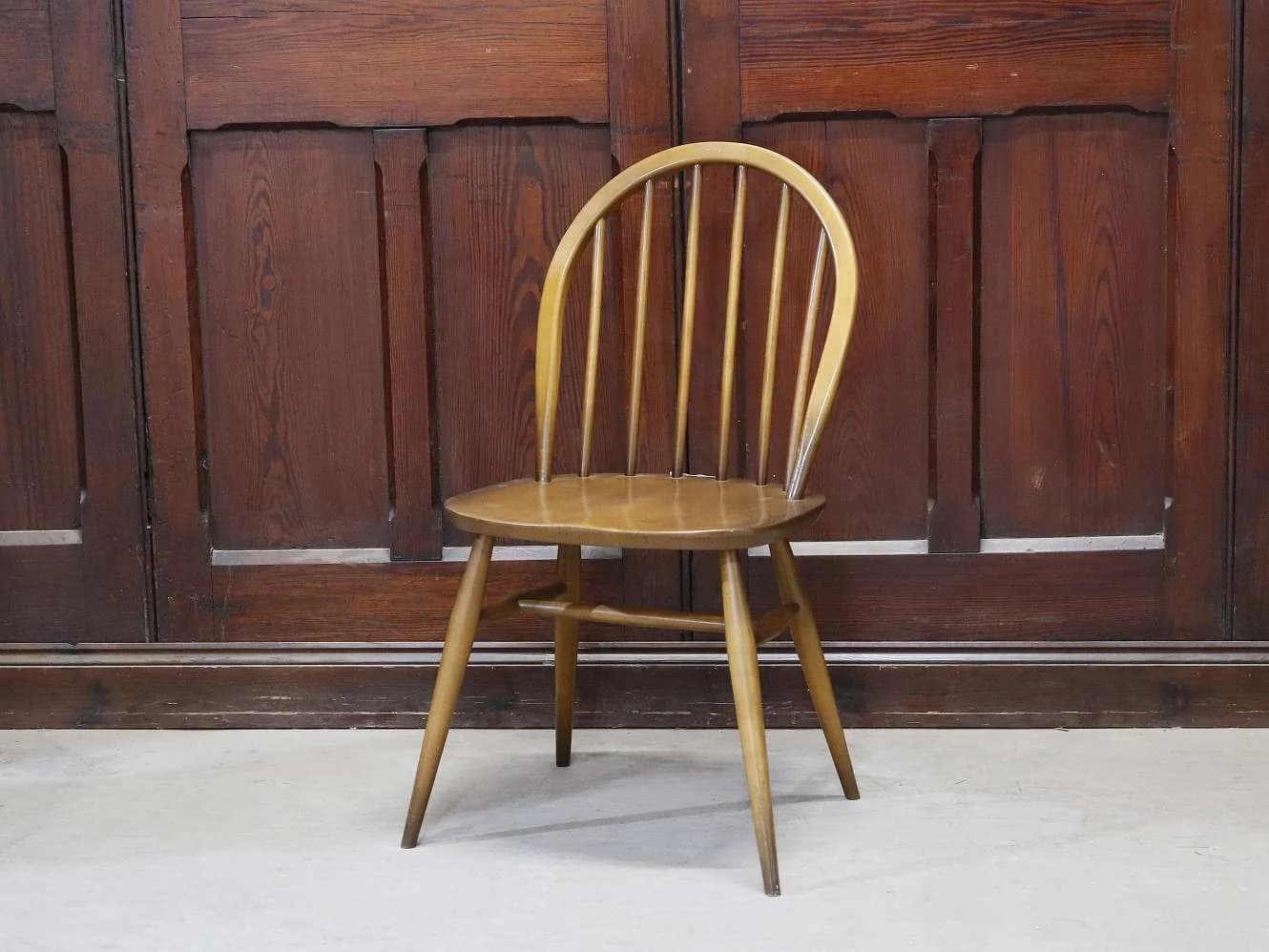 フープバックチェア｜ブナ材・エルム材・1960年代 ウィンザースタイル ERCOL（アーコール）