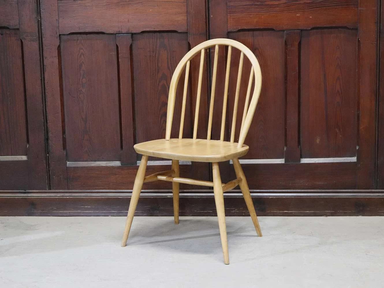 フープバックチェア｜ブナ材・エルム材・1960年代 ウィンザースタイル ERCOL（アーコール）