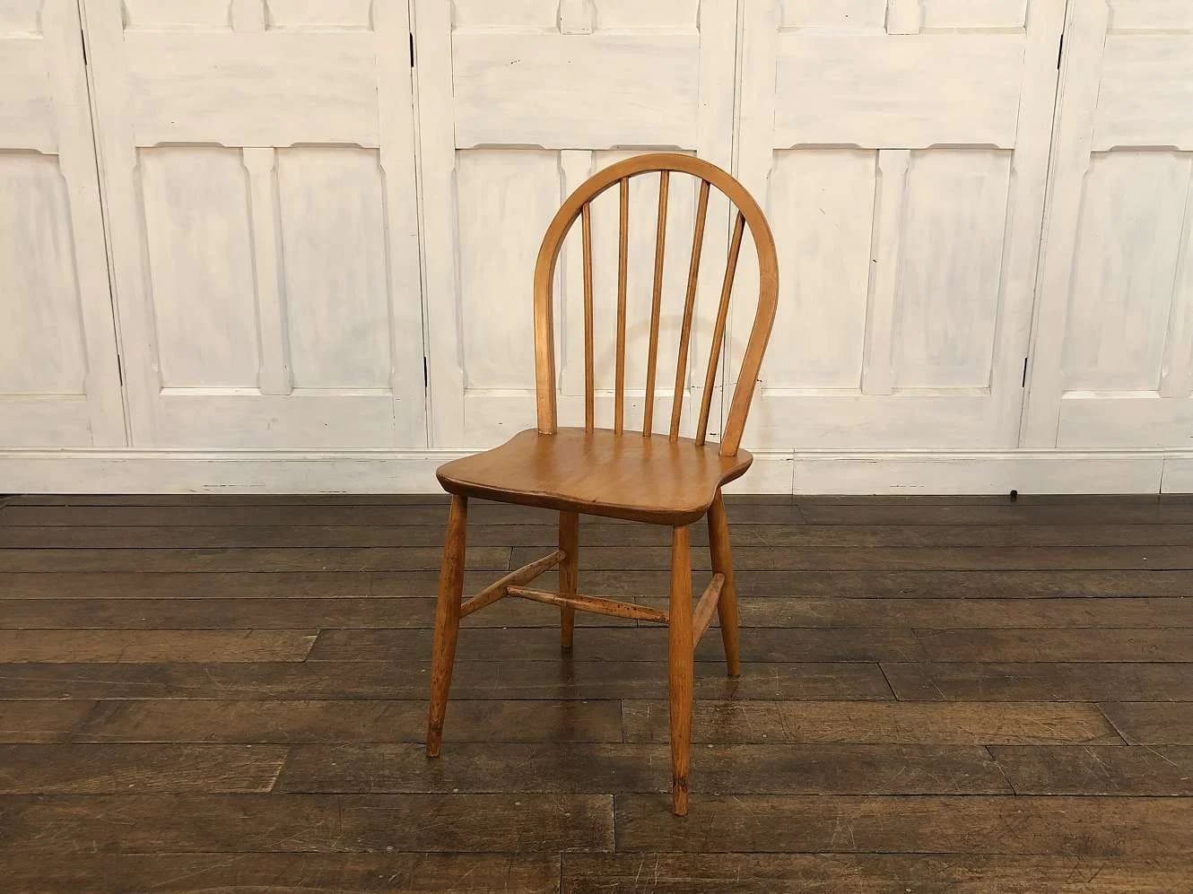 フープバックチェア|ブナ材・エルム材・1960年代 曲げ木のダイニングチェア ERCOL(アーコール)