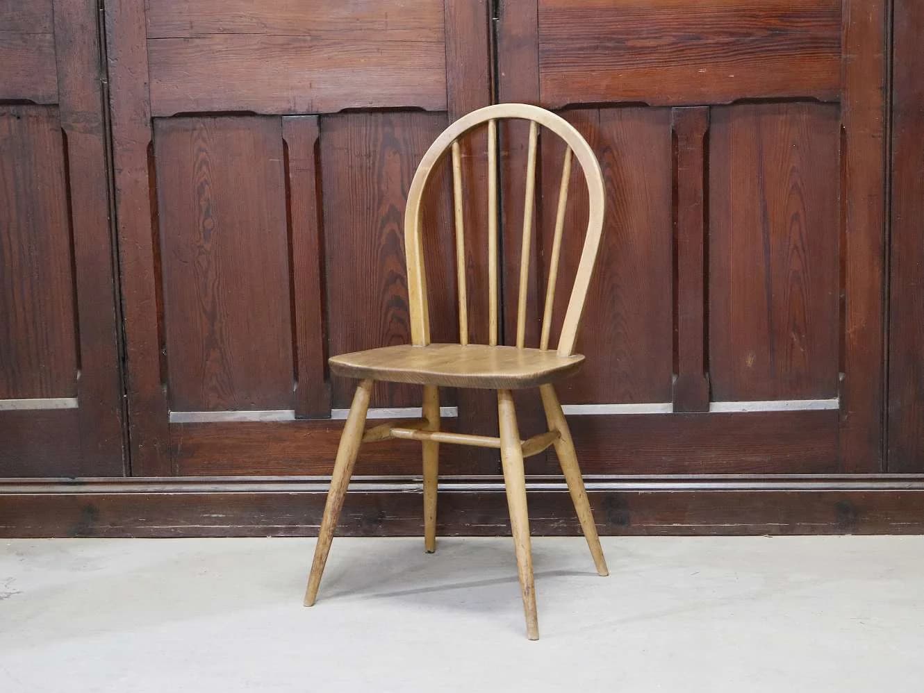 フープバックチェア｜ブナ材・エルム材・1960年代 ミッドセンチュリーの名作椅子 ERCOL（アーコール）