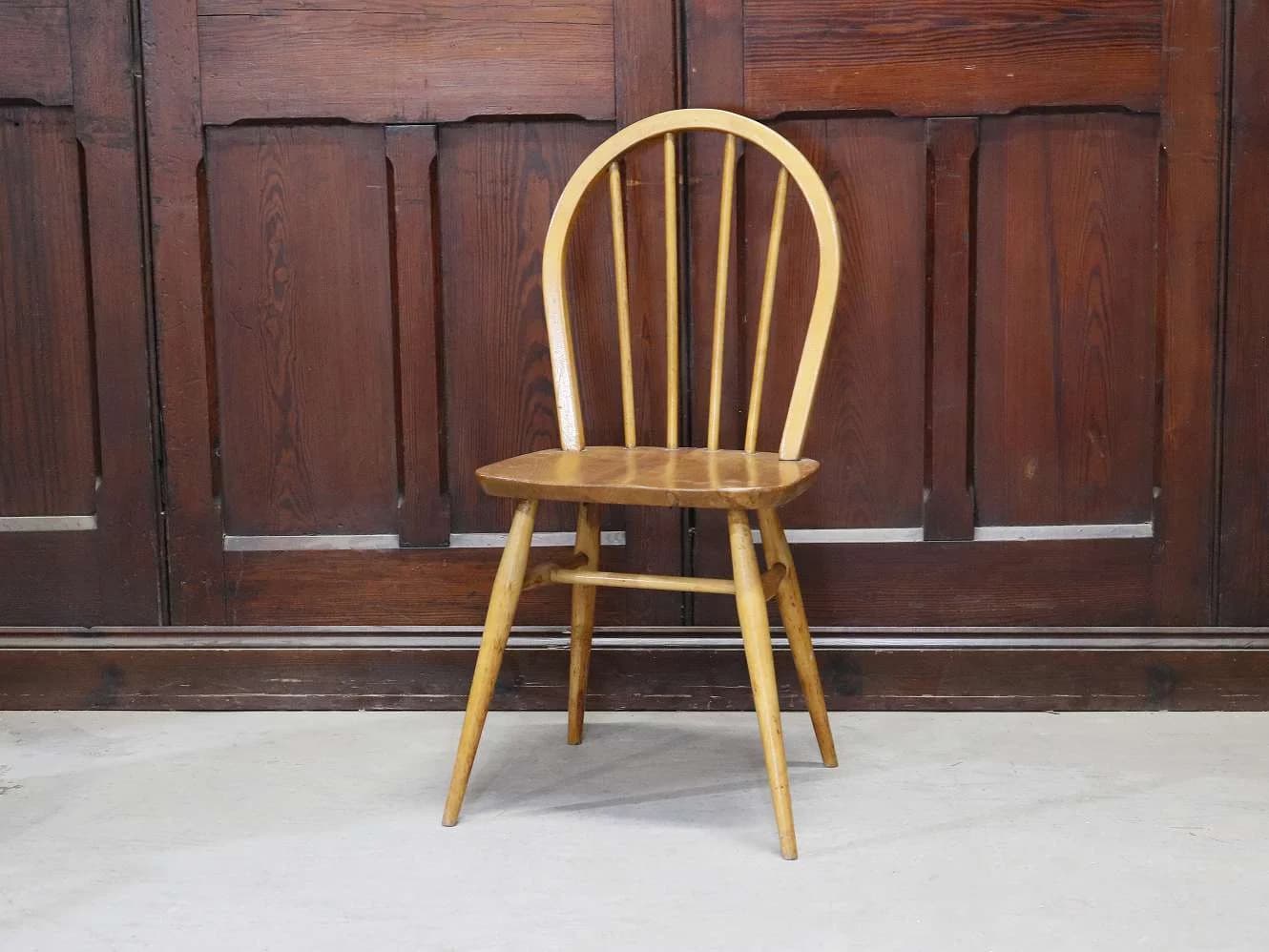 フープバックチェア｜ブナ材・エルム材・1960年代 アーコールの原点デザイン ERCOL（アーコール）