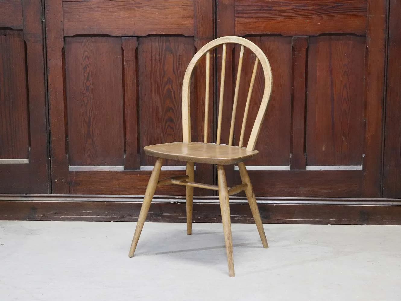 フープバックチェア|ブナ材・エルム材・1960年代 曲げ木のダイニングチェア ERCOL(アーコール)