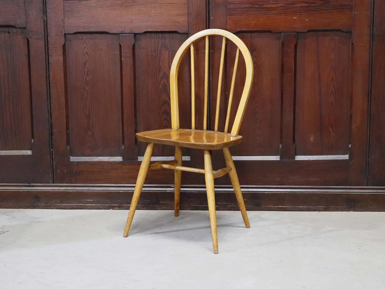 フープバックチェア|ブナ材・エルム材・1960年代 アーコールの原点デザイン ERCOL(アーコール)