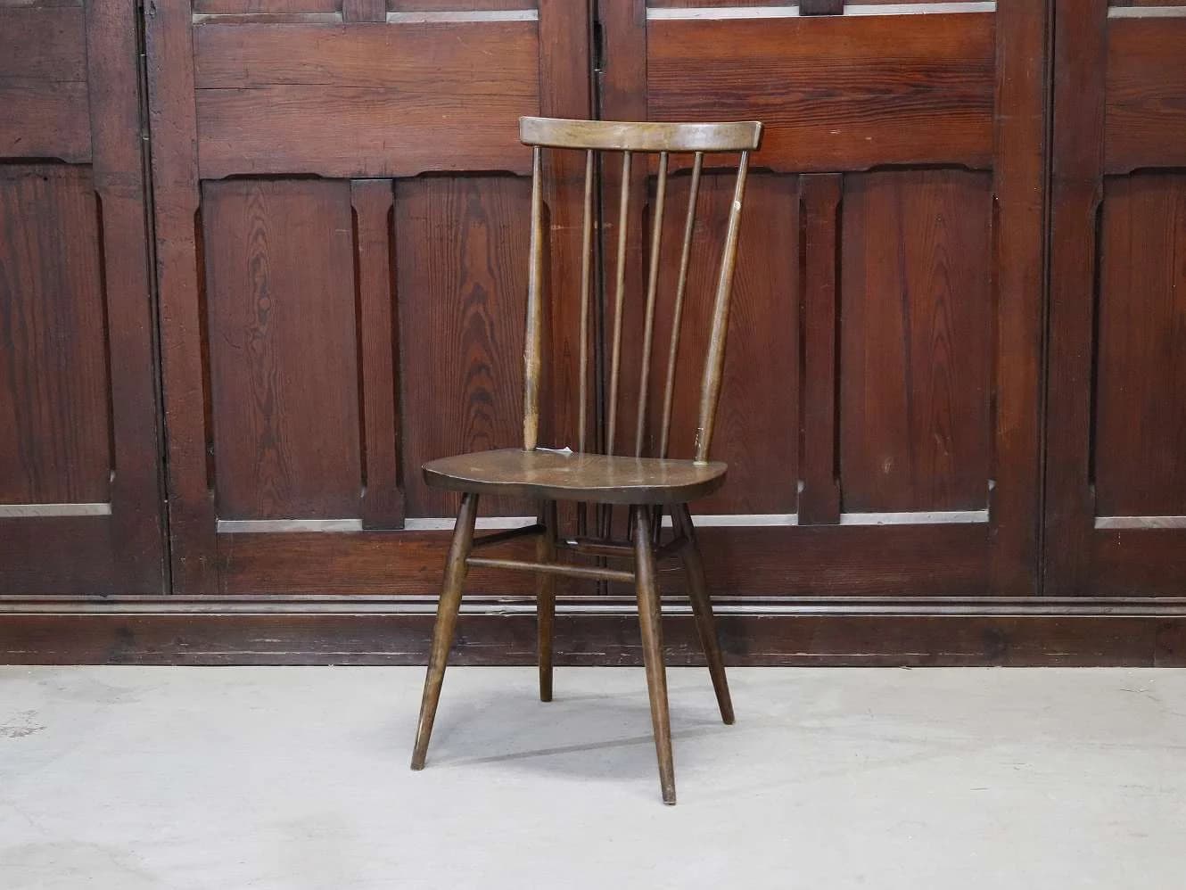 ハイスティックバックチェア｜ブナ材・エルム材・1960年代 ハイバック ERCOL（アーコール）