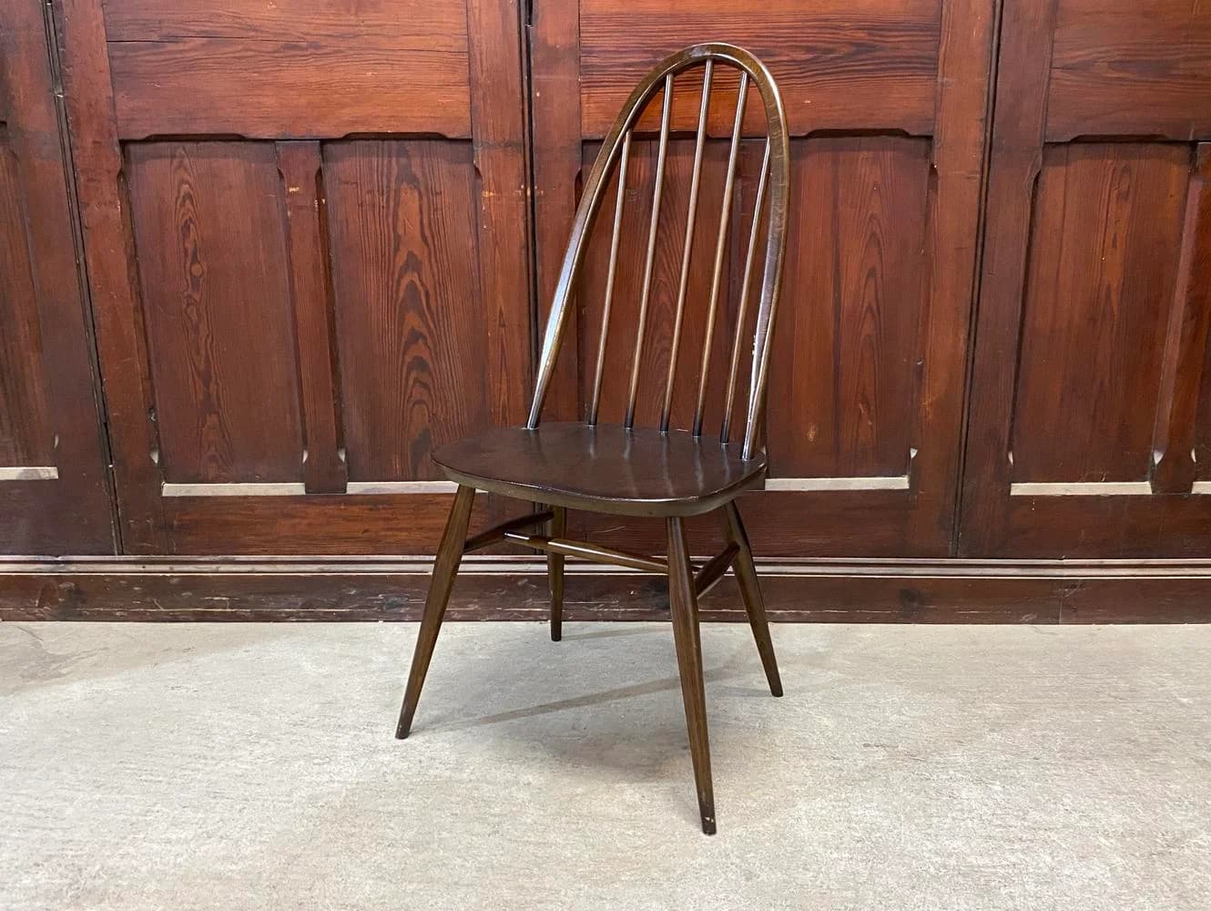 クエーカーチェア|ブナ・エルム材・1960年代 スポークバック ERCOL(アーコール)