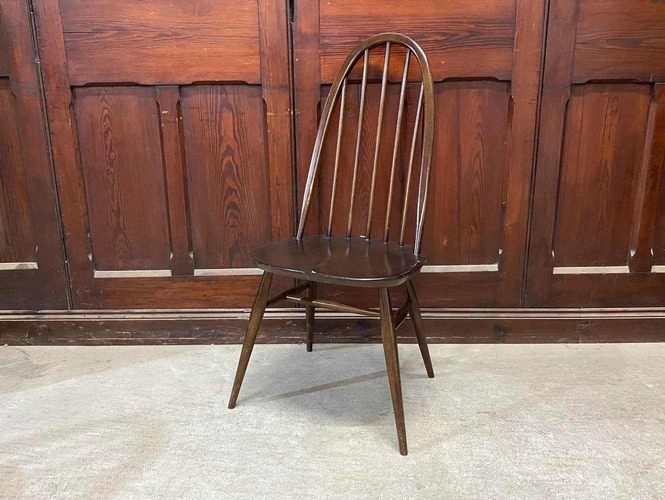 クエーカーチェア|ブナ・エルム材・1960年代 スポークバック ERCOL(アーコール)