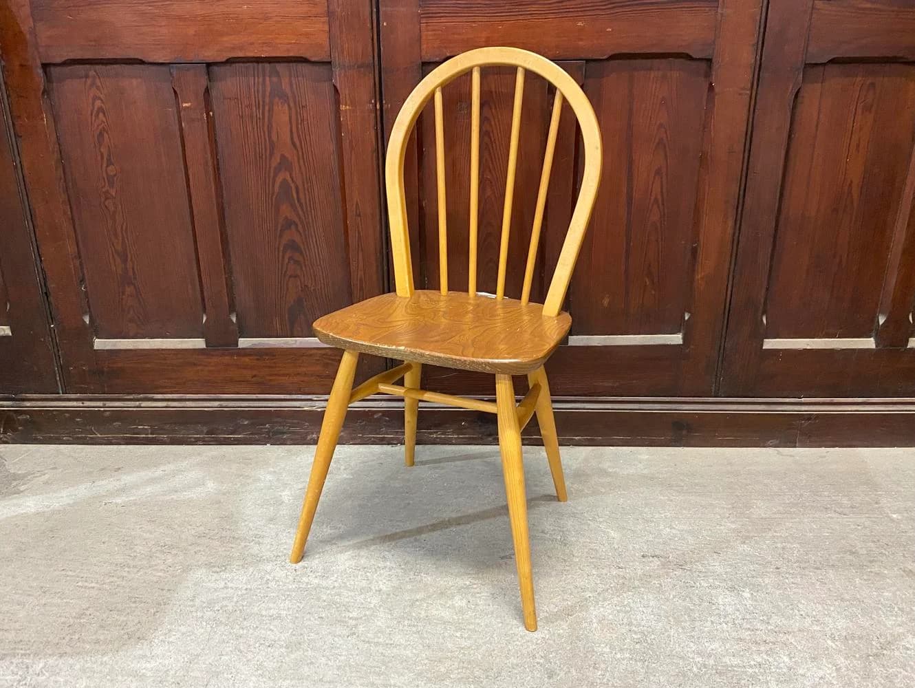 フープバックチェア|ブナ材・エルム材・1960年代 ウィンザーキッチンチェア ERCOL(アーコール)