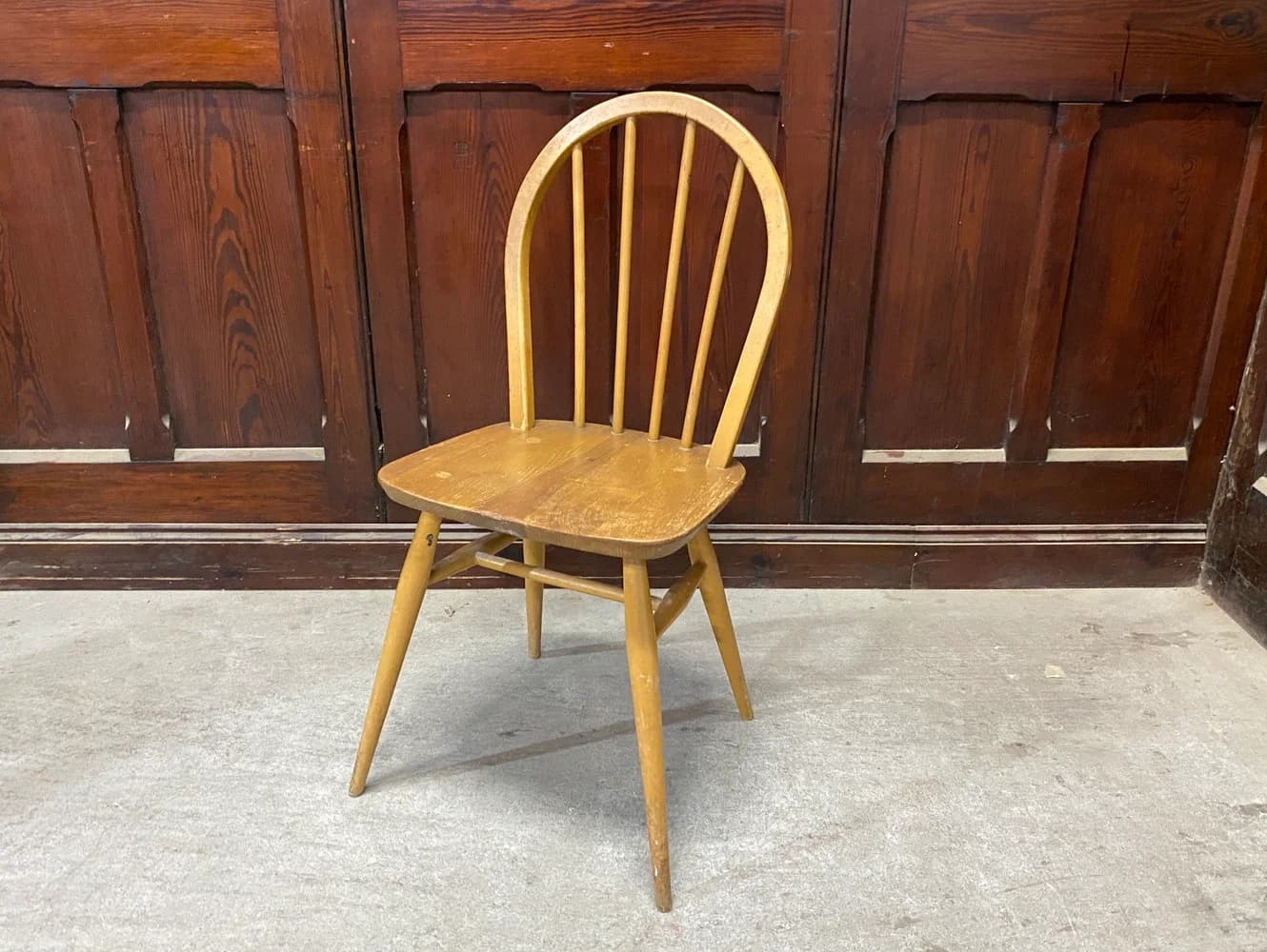 フープバックチェア｜ブナ・エルム材・1960年代 ウィンザーチェア ERCOL（アーコール）