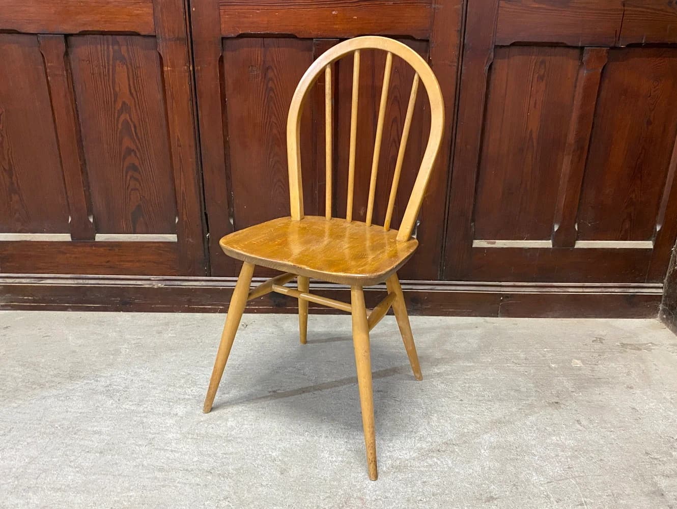 フープバックチェア|ブナ・エルム材・1960年代 曲木のウィンザー ERCOL(アーコール)