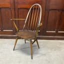 クエーカーアームチェア｜ブナ・エルム材・1960年代 ハイバック肘掛け付き ERCOL（アーコール）