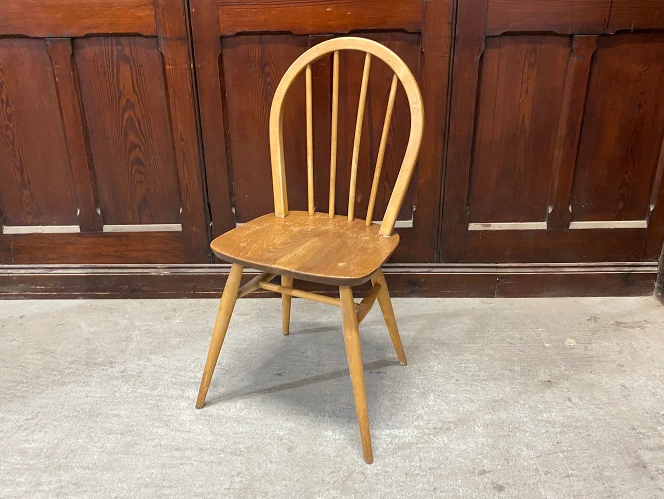 フープバックチェア|ブナ・エルム材・1960年代 ハイバック ERCOL(アーコール)