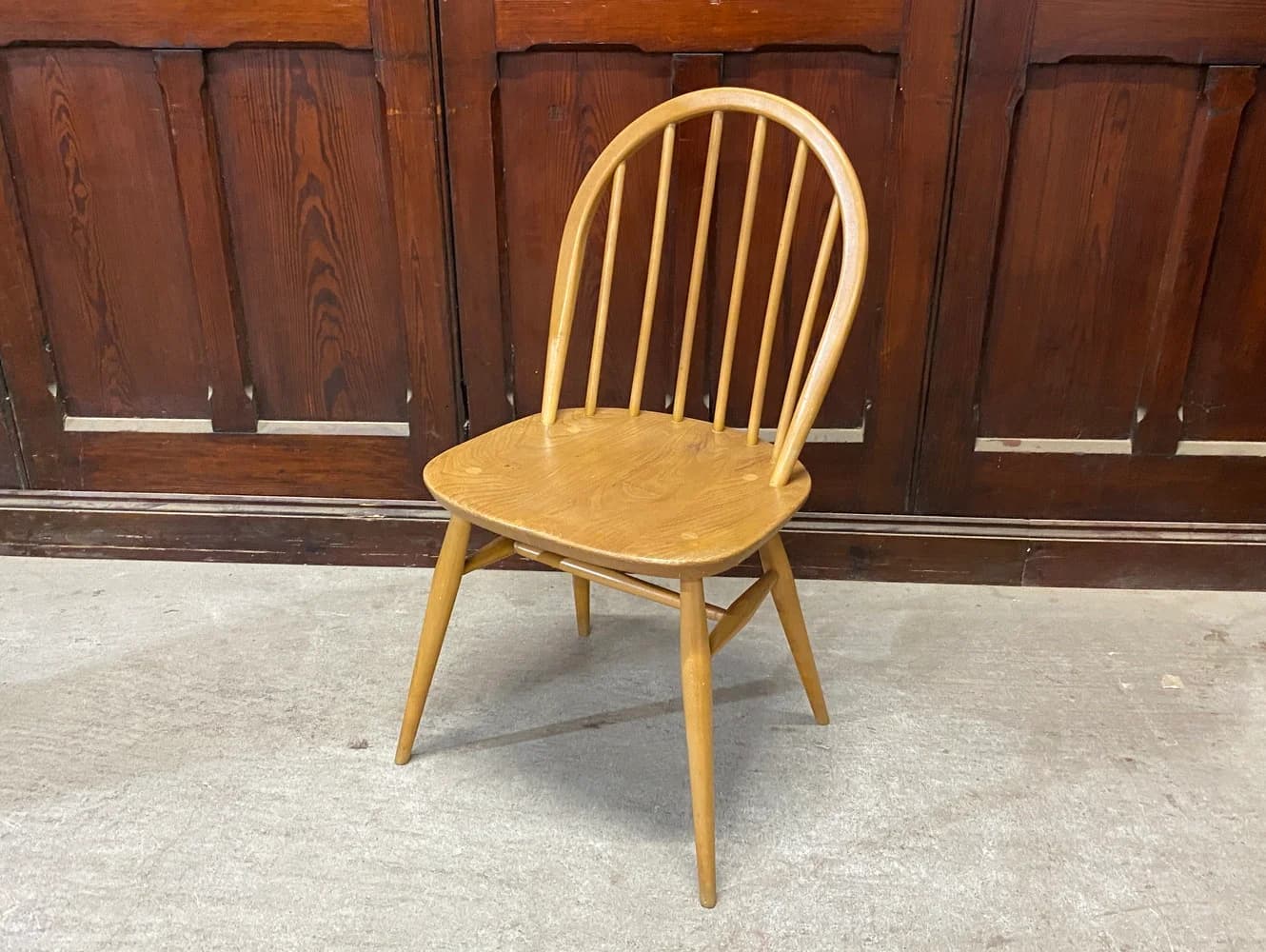 フープバックチェア｜ブナ・エルム材・1960年代 ワイドシート ERCOL（アーコール）