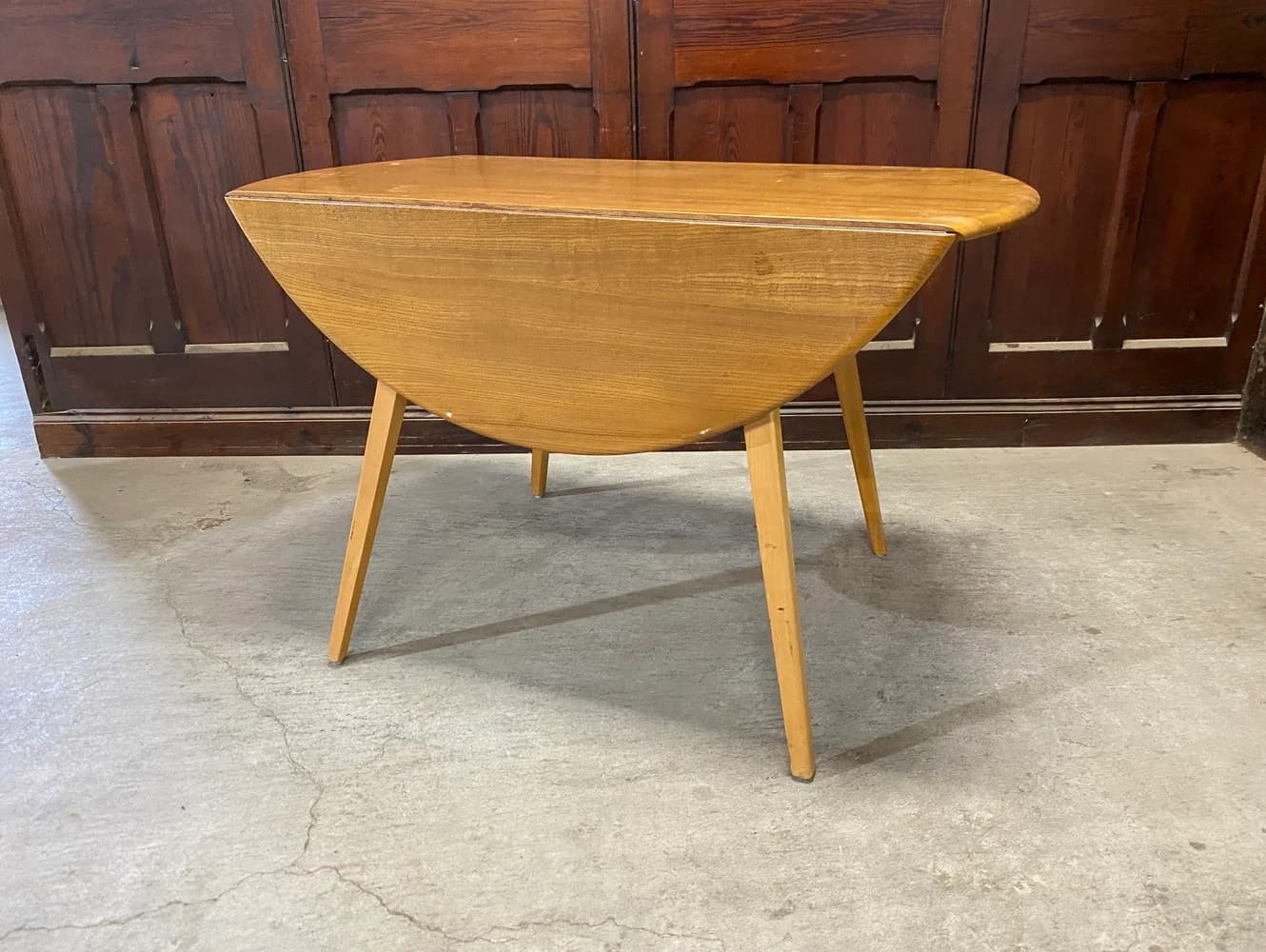 バタフライテーブル|エルム材・1960年代 折りたたみダイニング ERCOL(アーコール)