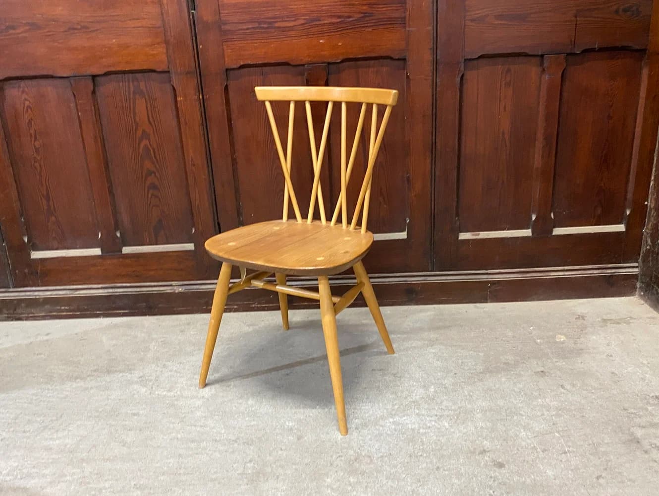 エックスバックチェア｜ブナ・エルム材・1960年代 ERCOL（アーコール）