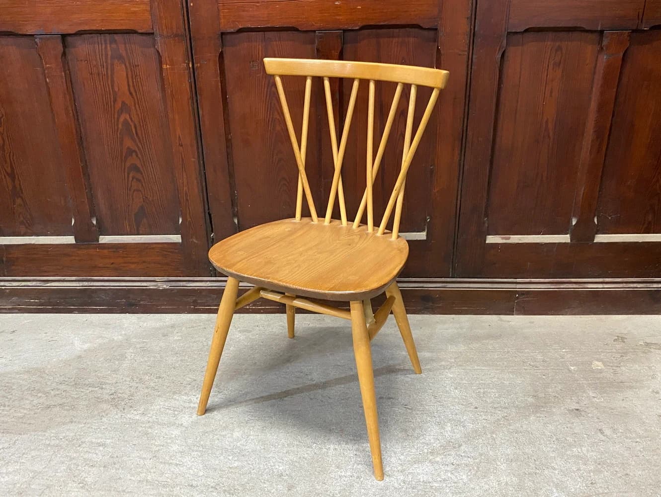 エックスバックチェア|ブナ・エルム材・1960年代 ERCOL(アーコール)