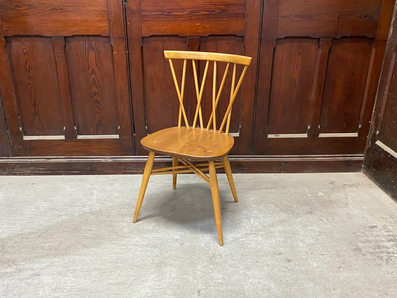 エックスバックチェア｜ブナ・エルム材・1960年代 ERCOL（アーコール）