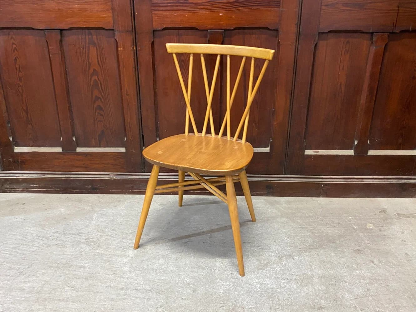エックスバックチェア|ブナ・エルム材・1960年代 ERCOL(アーコール)
