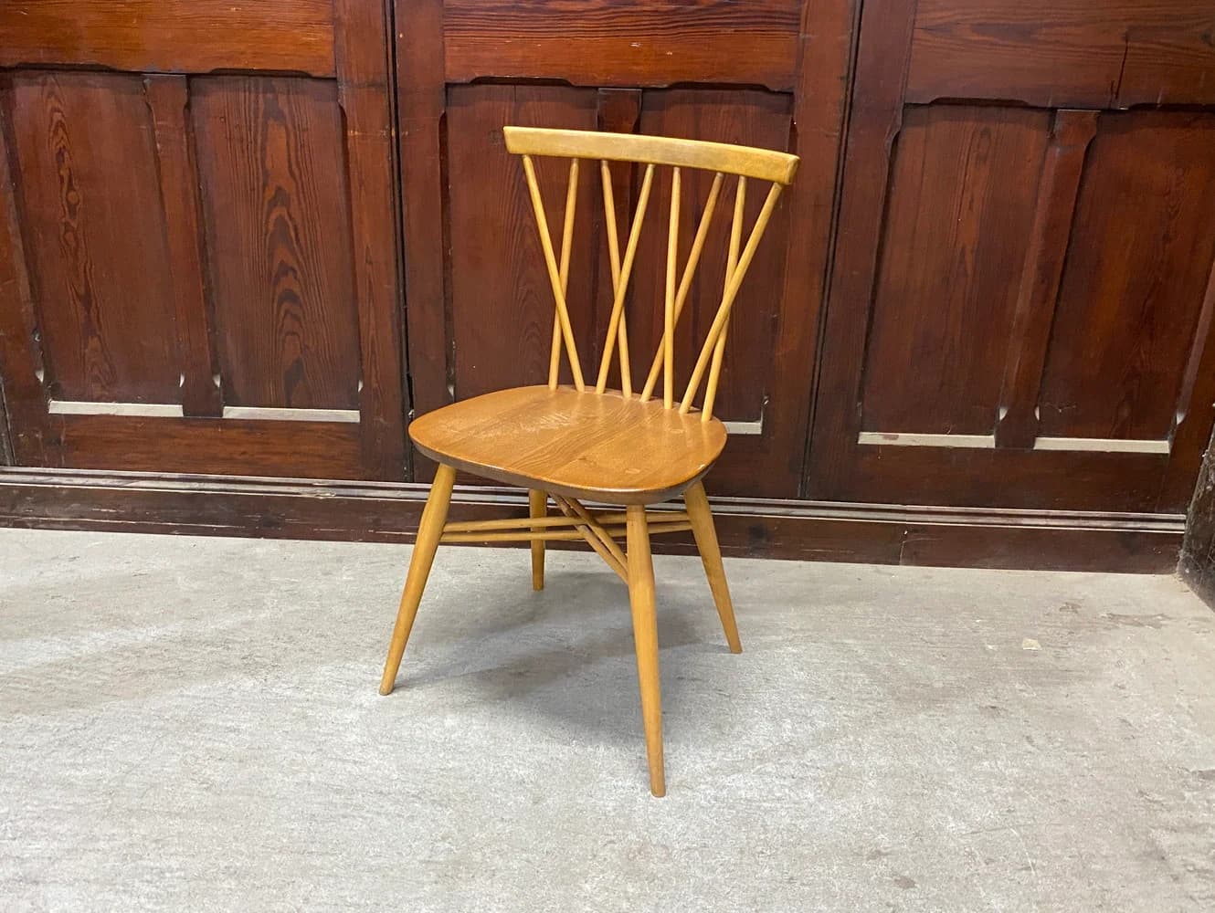 エックスバックチェア｜ブナ・エルム材・1960年代 ERCOL（アーコール）