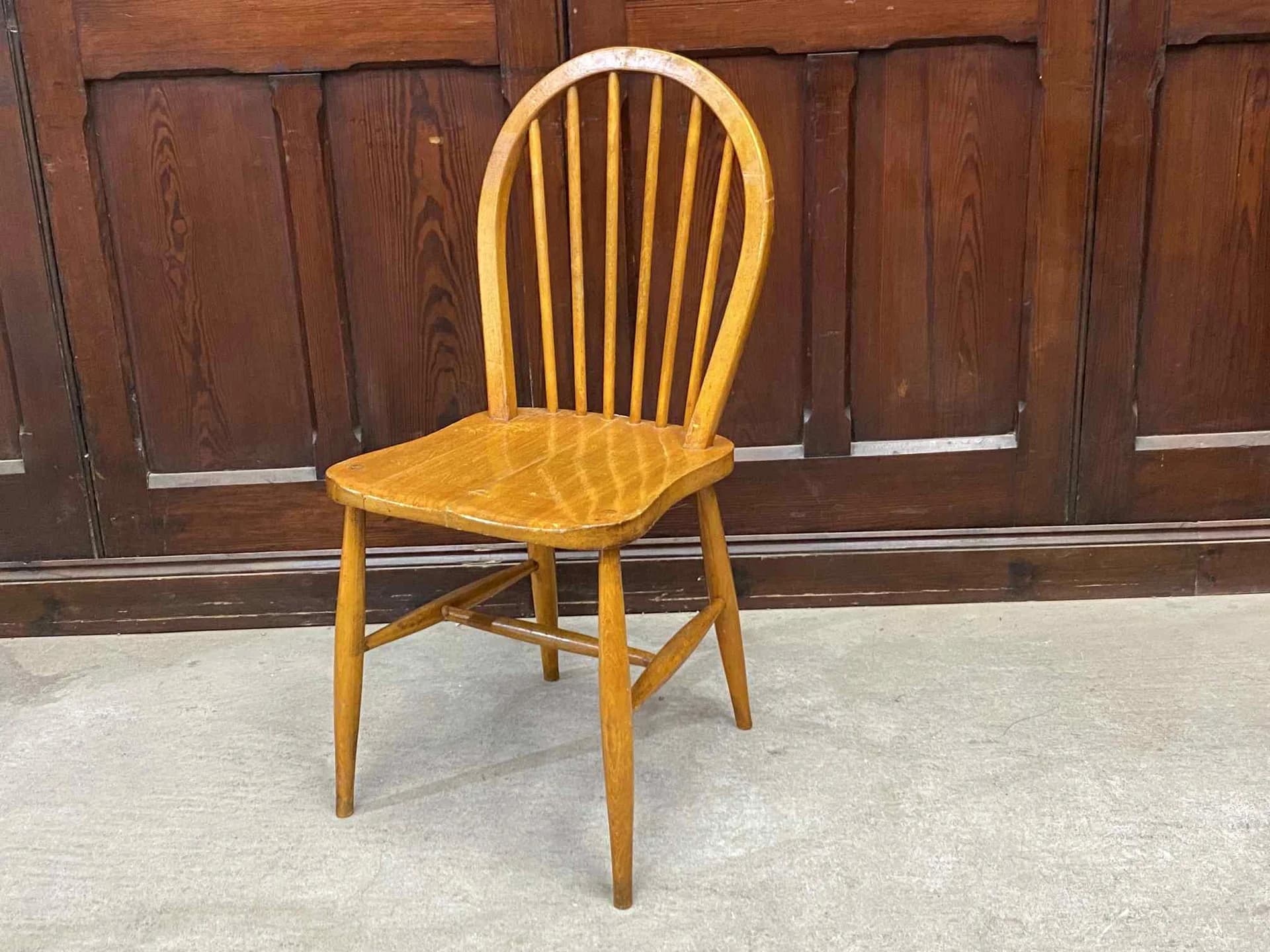 フープバックチェア｜ブナ材・1960年代 ハイバック ERCOL（アーコール）