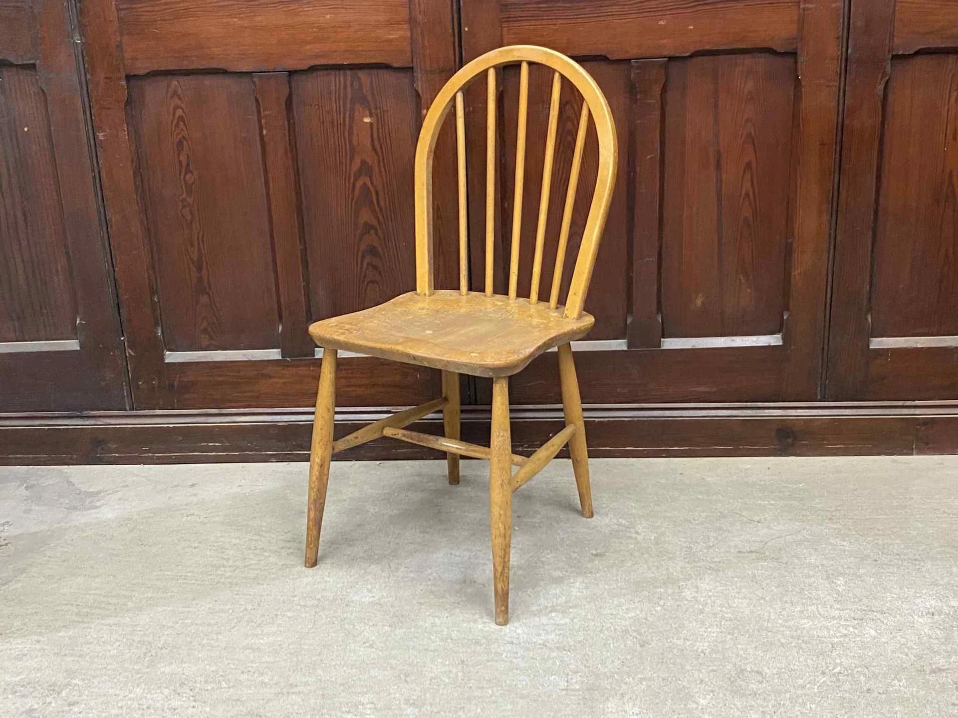 フープバックチェア|ブナ・エルム材・1960年代 ハイバック ERCOL(アーコール)