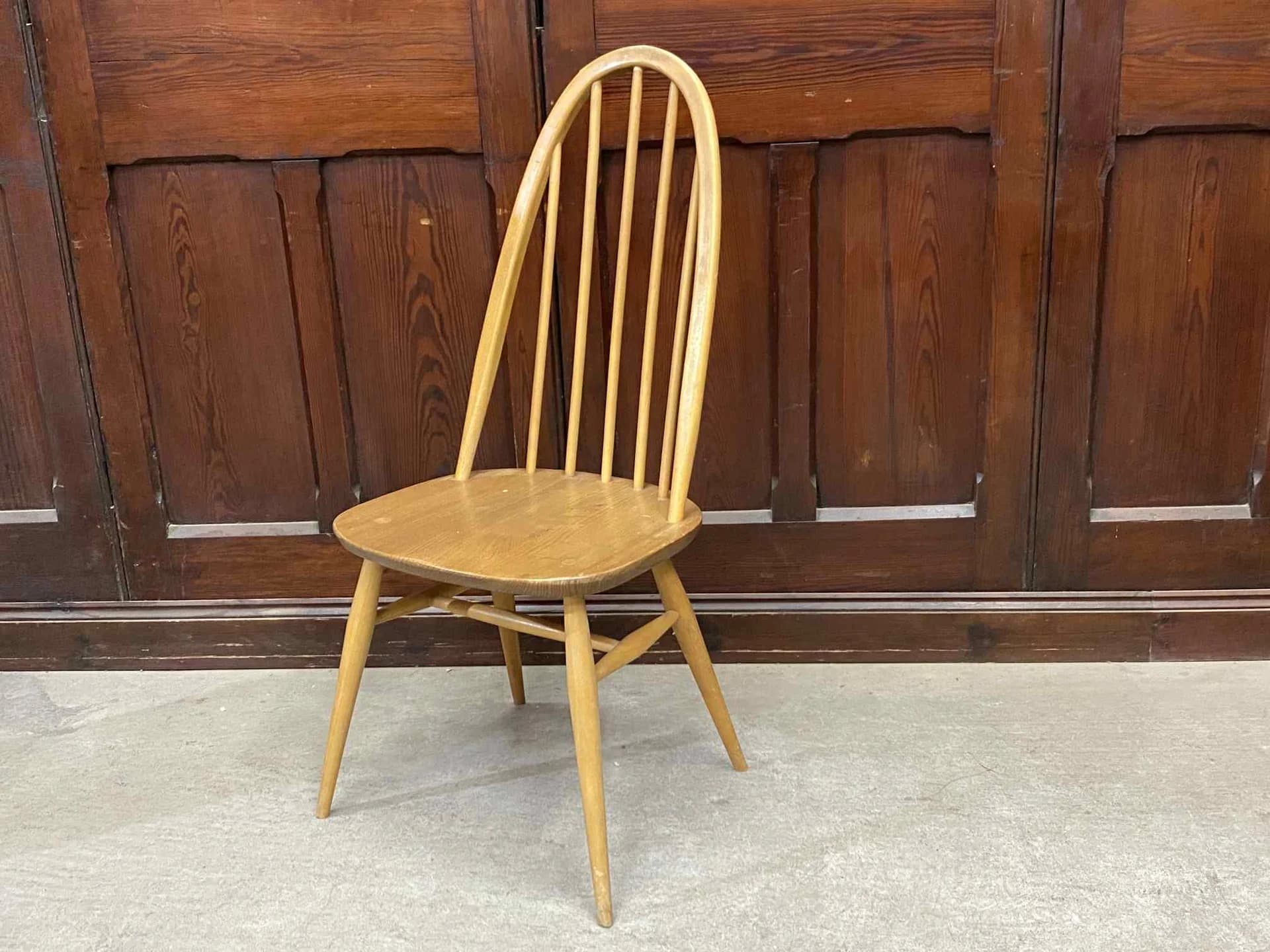 クエーカーチェア|ブナ材・エルム材・1960年代 英国ミッドセンチュリーの名作 ERCOL(アーコール)