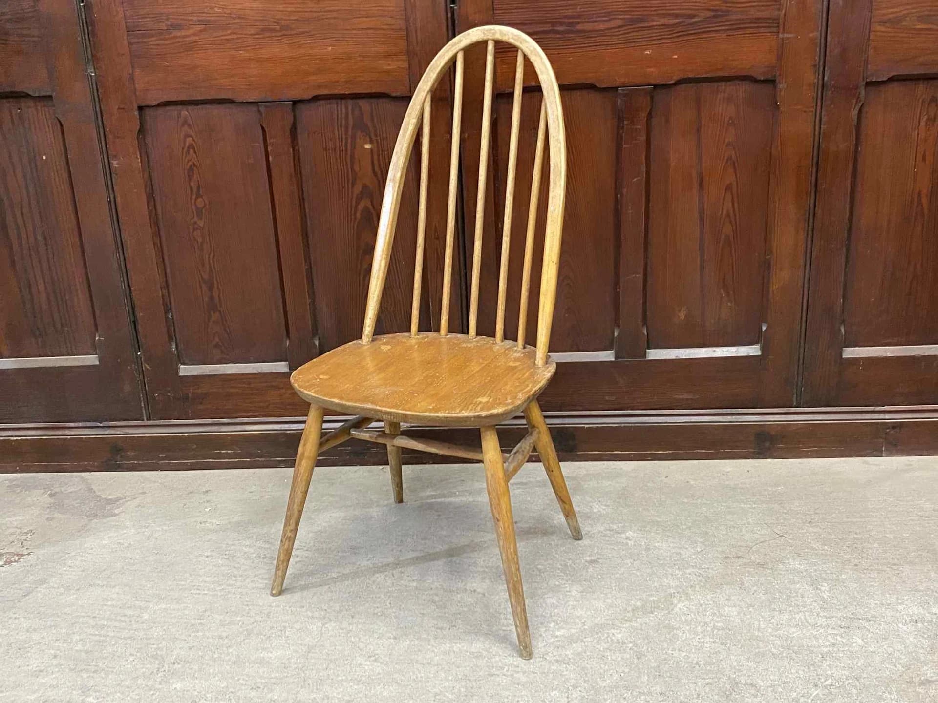 クエーカーチェア|ブナ材・エルム材・1960年代 英国ミッドセンチュリーの名作 ERCOL(アーコール)