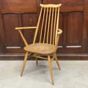 ゴールドスミス アームチェア｜ブナ材・エルム材・1960年代 ハイバックの名作アームチェア ERCOL（アーコール）