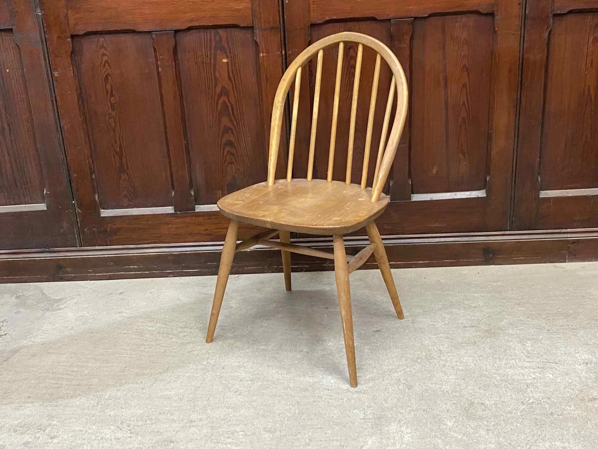 フープバックチェア|ブナ材・エルム材・1960年代 ウィンザーキッチンチェア ERCOL(アーコール)