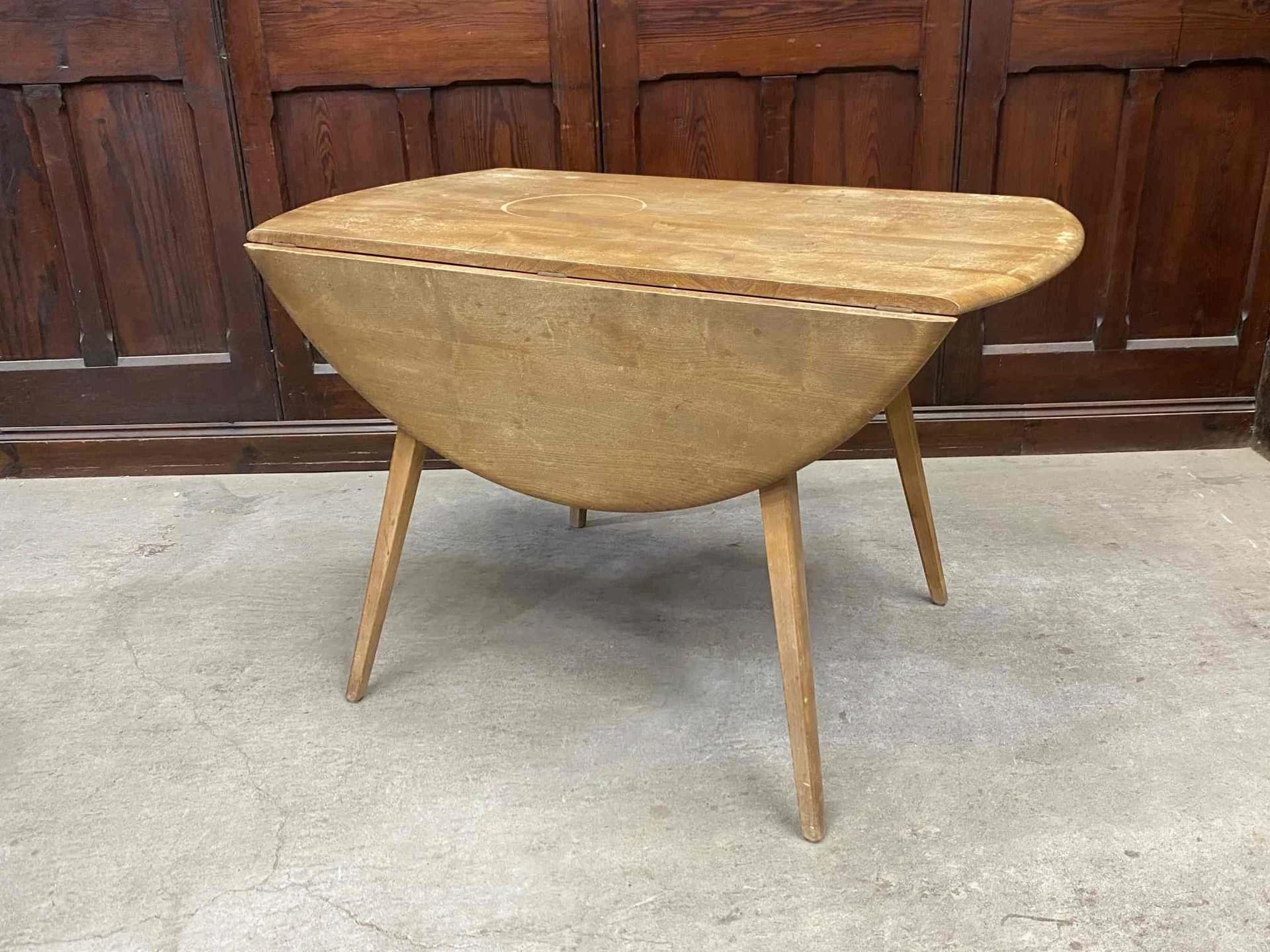 バタフライテーブル|ビーチ・エルム材・1960年代 折りたたみダイニング ERCOL(アーコール)