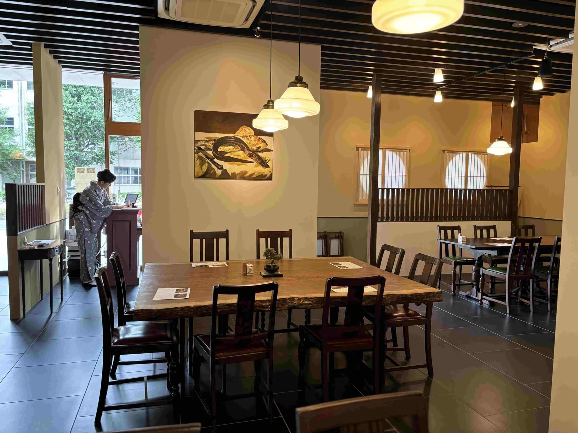【納品実績】高級和食と英国アンティーク家具の素敵なお店「鰻 北白川」様