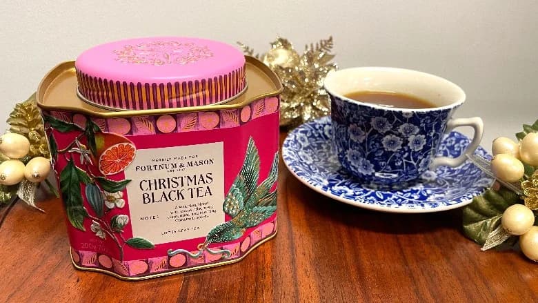 【12/22(月)-25(木)限定 ケントサロン東京】FORTNUM & MASON クリスマスブラックティーをテイスティング♪
