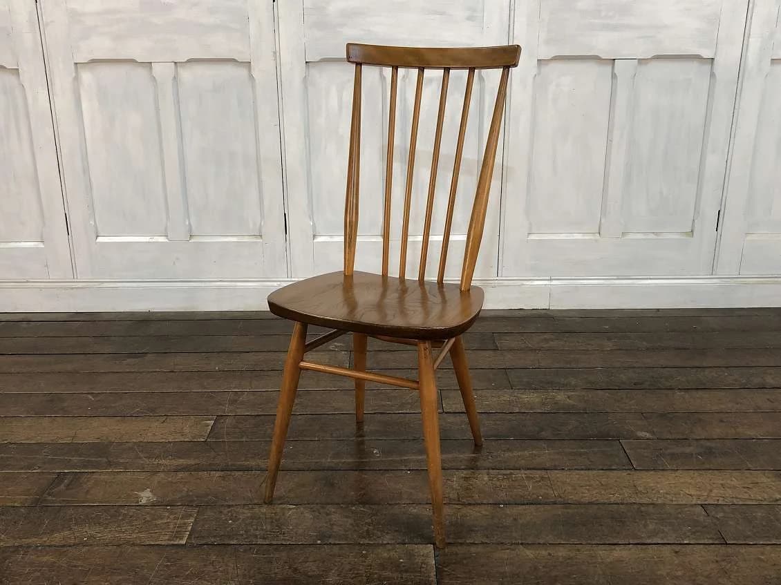 ハイスティックバックチェア|エルム材・ブナ材・1960年代 ハイバック ERCOL(アーコール)