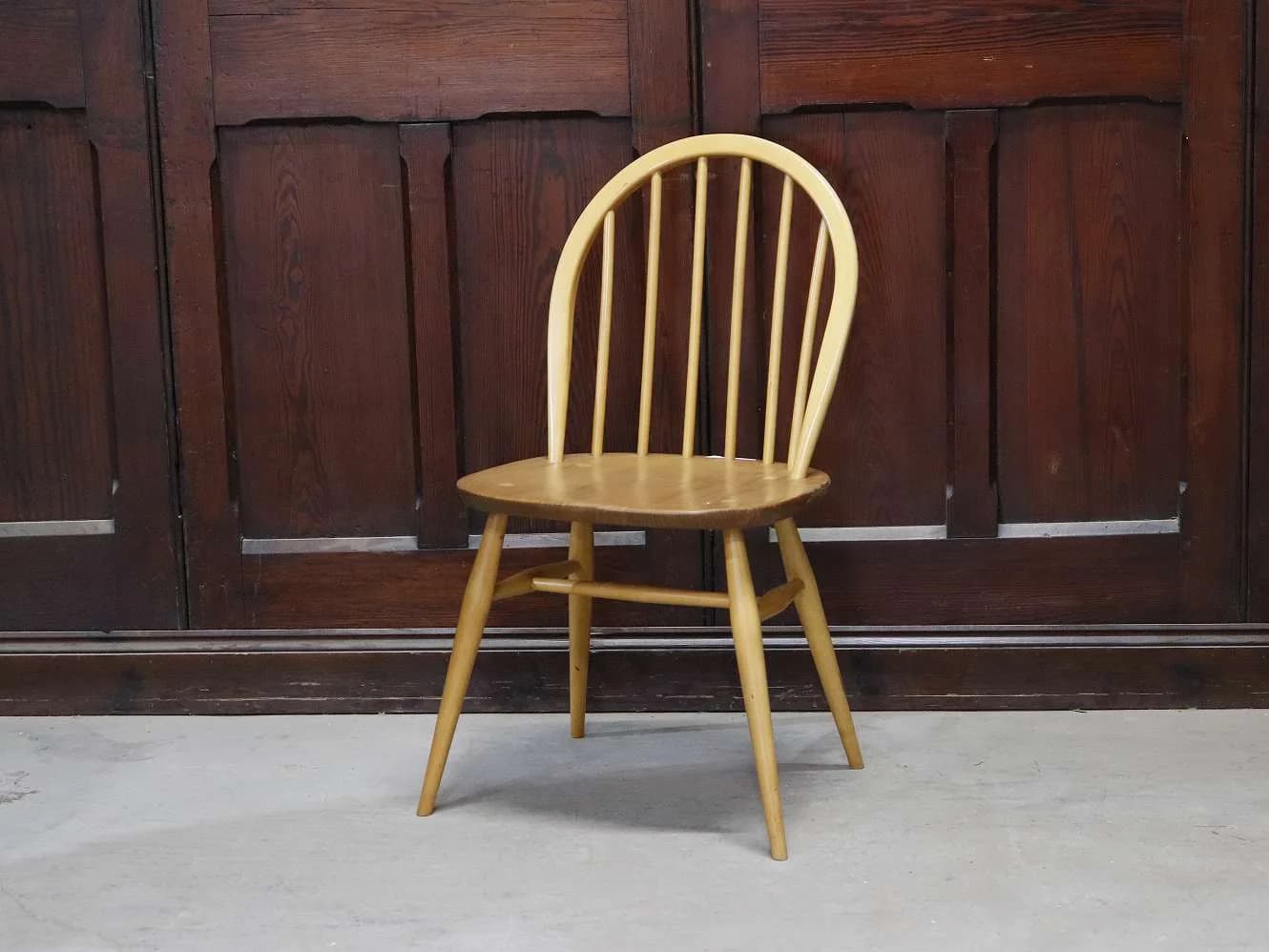 フープバックチェア|ブナ材・エルム材・1960年代 ウィンザースタイル ERCOL(アーコール)