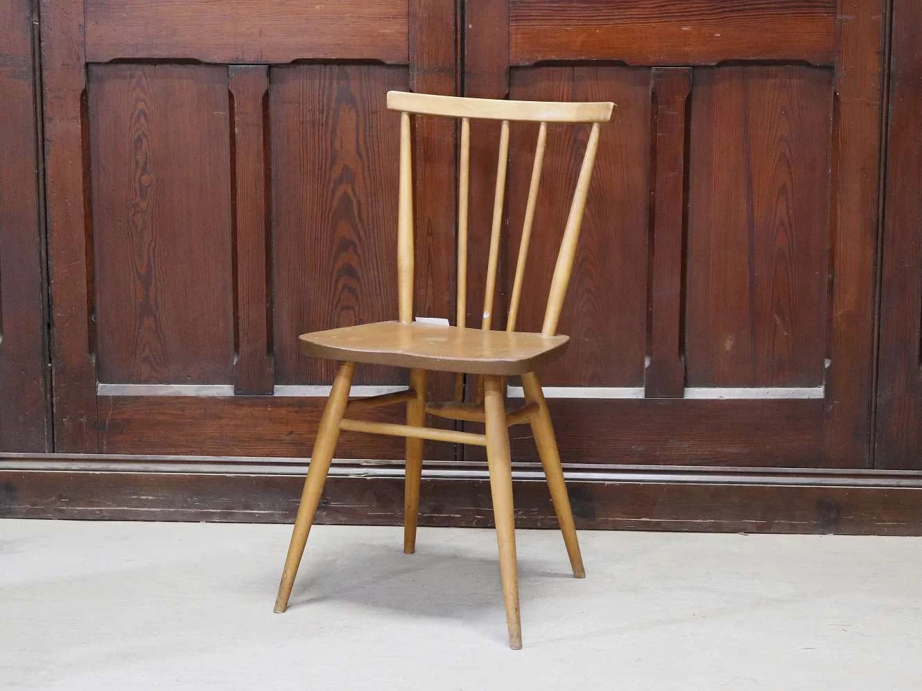 ハイスティックバックチェア|ブナ材・エルム材・1960年代 ハイバック ERCOL(アーコール)