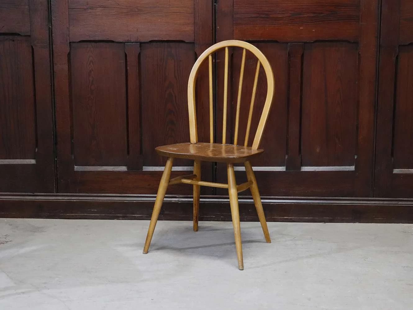 フープバックチェア|ブナ材・エルム材・1960年代 ウィンザーキッチンチェア ERCOL(アーコール)