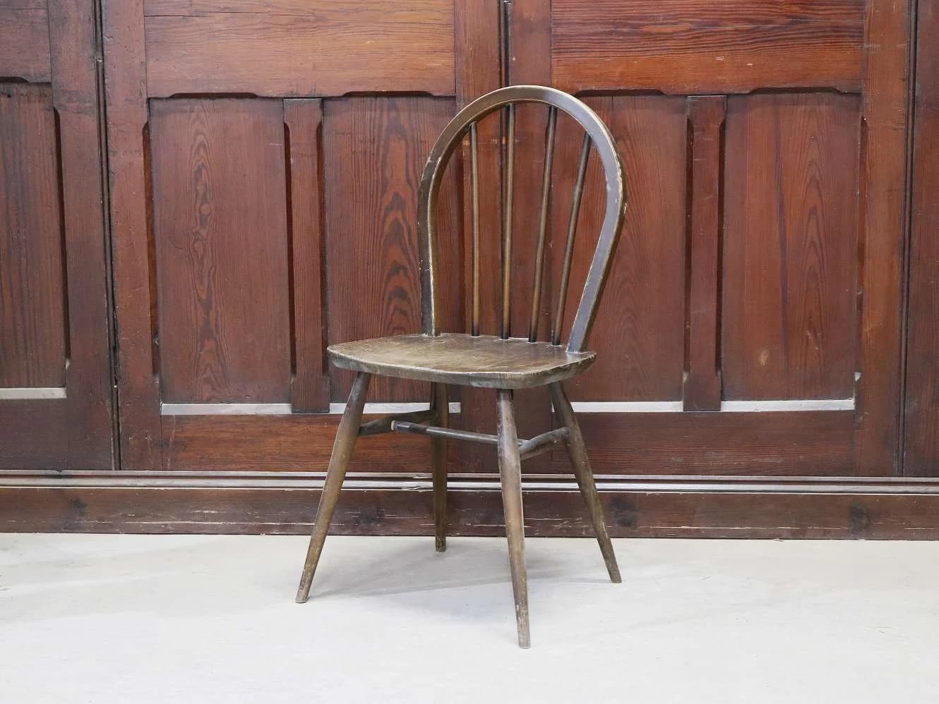 フープバックチェア|ブナ材・エルム材・1960年代 ウィンザーキッチンチェア ERCOL(アーコール)
