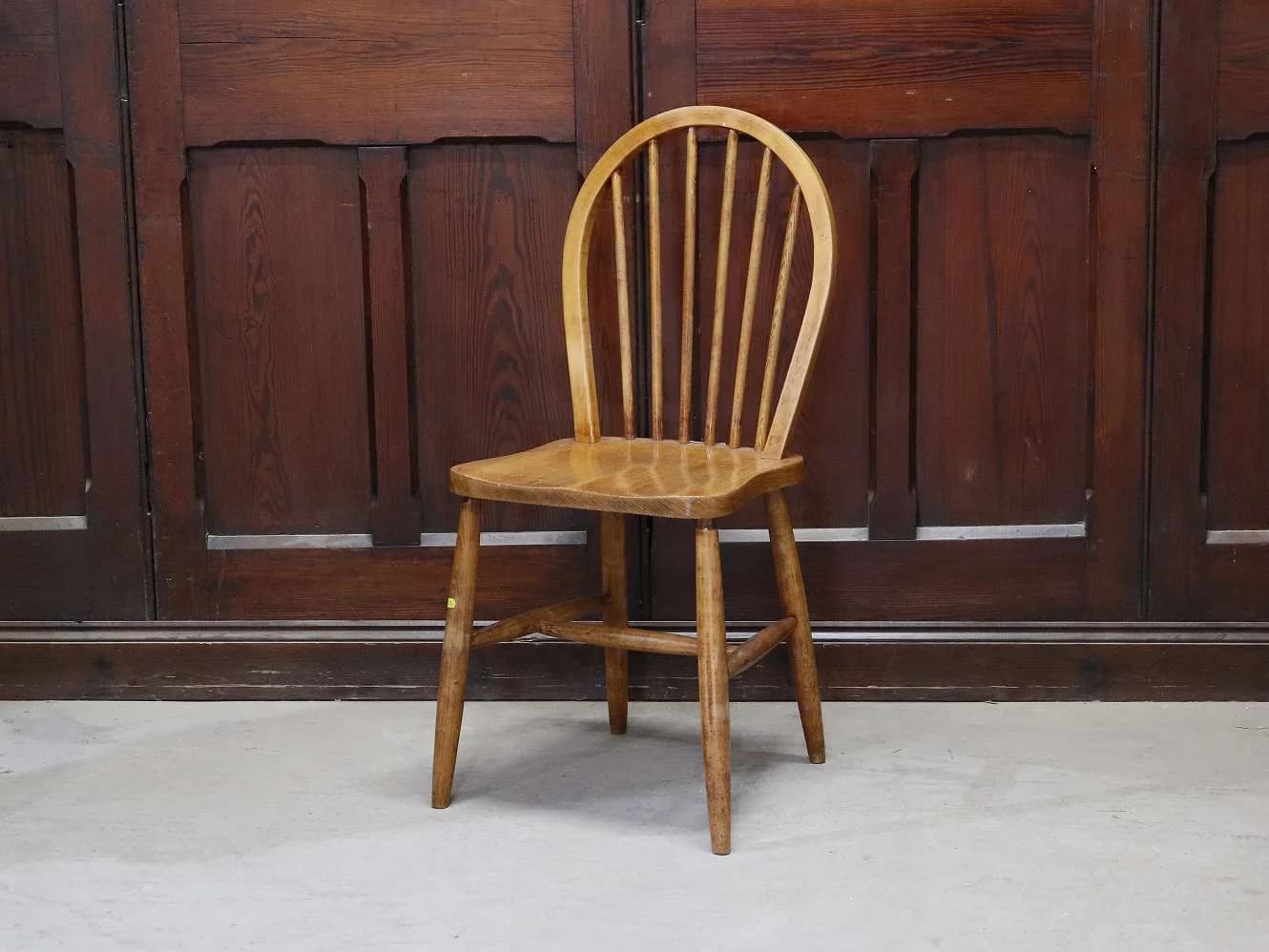 フープバックチェア|ブナ材・エルム材・1960年代 ハイバック ERCOL(アーコール)