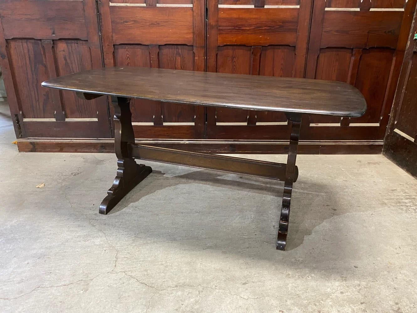 リフェクトリーテーブル|エルム材・1980年代 ERCOL(アーコール)