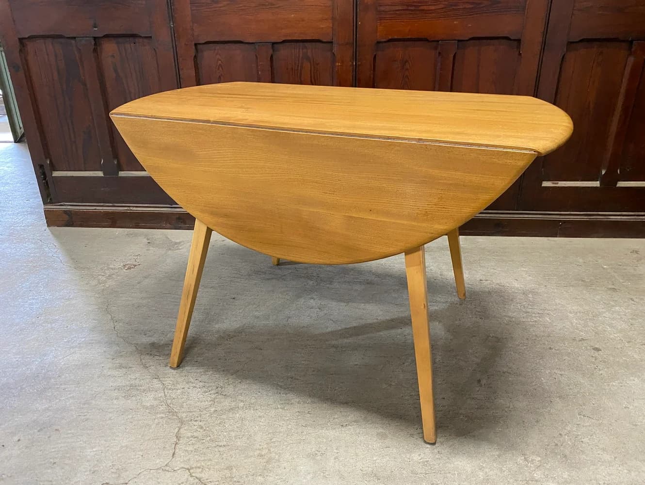 バタフライテーブル|エルム材・1960年代 折りたたみダイニング ERCOL(アーコール)