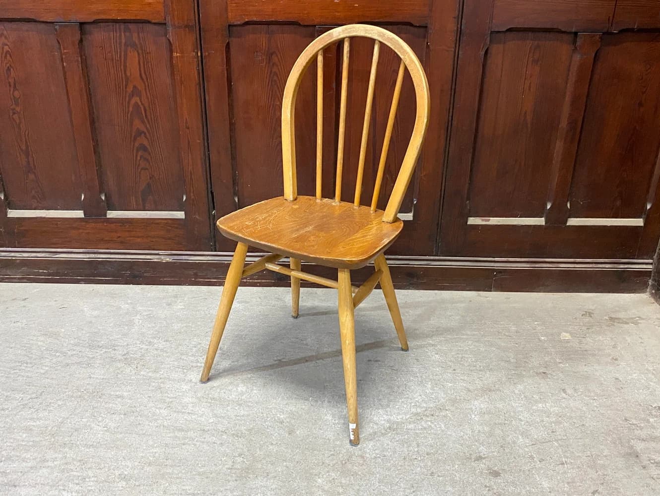 フープバックチェア|ブナ・エルム材・1960年代 ハイバック ERCOL(アーコール)