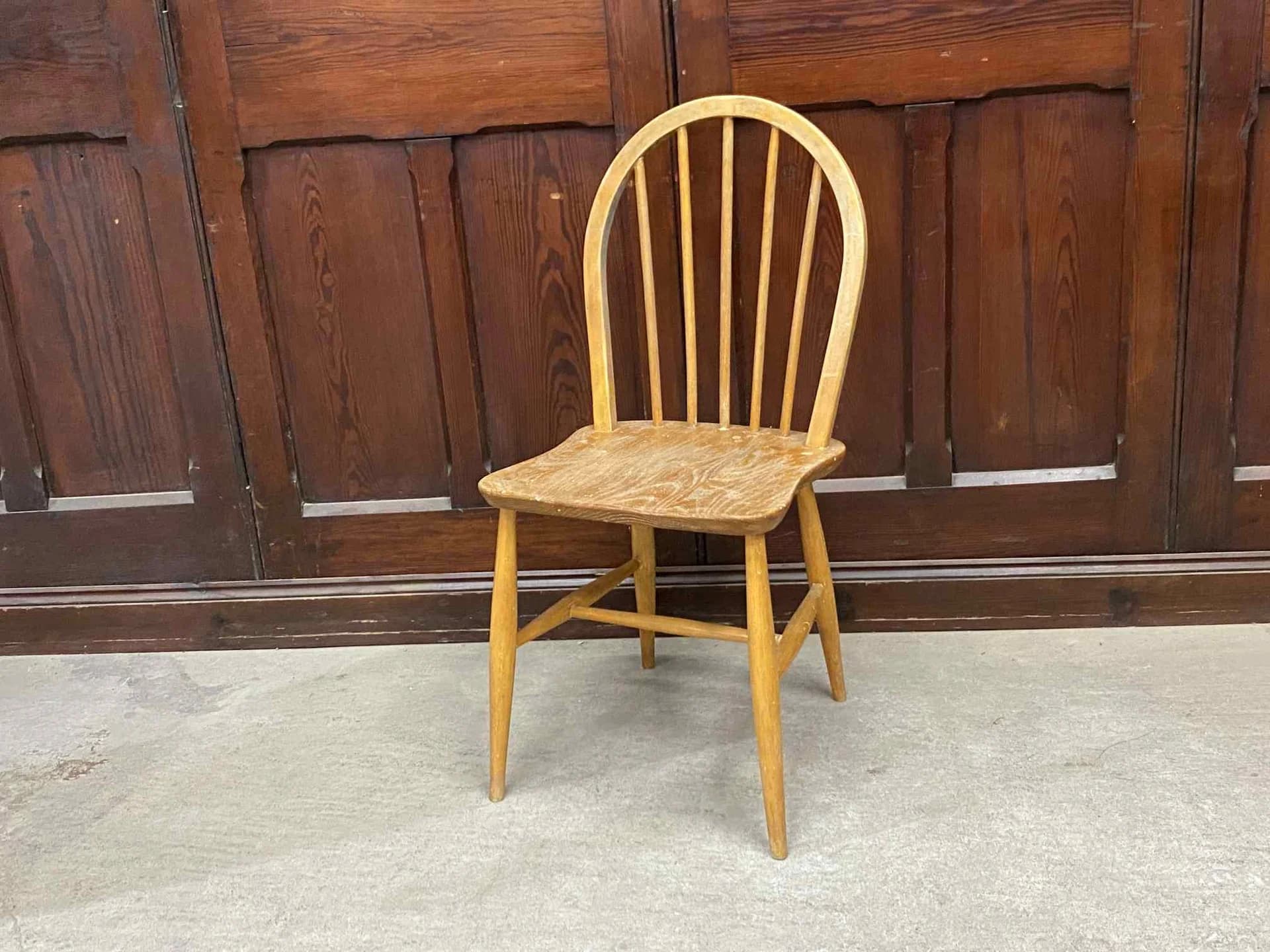 フープバックチェア|ブナ・エルム材・1960年代 ハイバック ERCOL(アーコール)